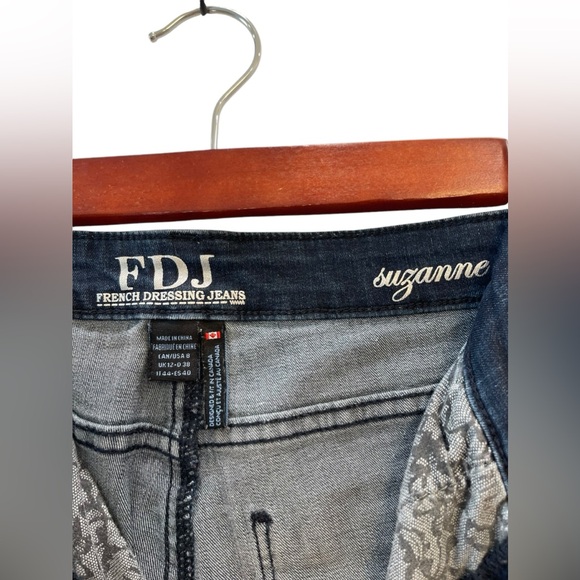 FDJ (French Dressing Jeans) jeans in style Suzanne  dark blue in size 8 - Picture 4 of 7